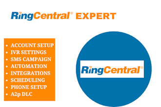 setup ringcental phone system a2p registration ringcentral ivr twilio