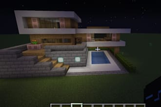 make your mincraft houses in java and its creaked mc