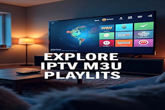 offer you  m3u playlist, subscription plan for user, reseller
