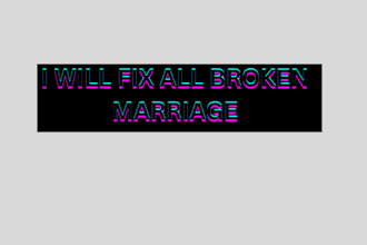 fix all broken marriage