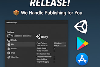 fix unity game bugs and publish your game