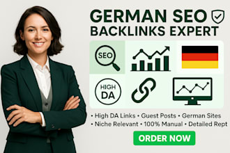do SEO german backlinks through german guest posts high da link building