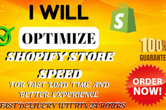 do shopify speed optimization increase shopify score and boost site performance