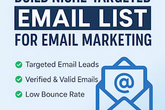 build niche targeted email list for email marketing campaign