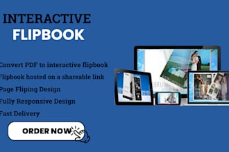 instantly convert PDF to flipbook or interactive flipbook digital magazine