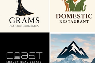 design a fascinating modern logo design for your business
