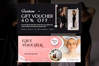 design amazing voucher, coupon or gift certificate,menu