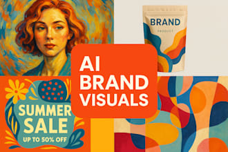 create ai generated portraits ad creatives and packaging visuals