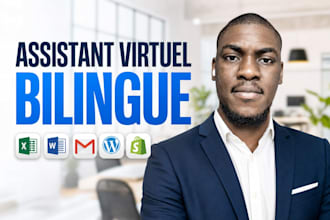 be your french virtual assistant for data entry and admin support