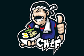 design timeless minimalist company cooking logo for unique brands