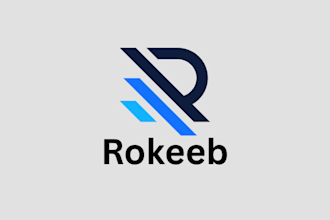 create professional modern logo design and 3d mockup for business brand
