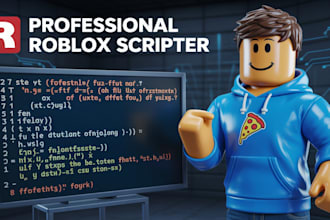 be your roblox developer, create any roblox script, UI for your roblox game