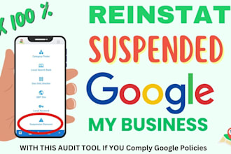 reinstate suspended gmb profile appeal verify disabled gmb profile verification