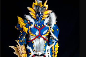 3d print and ship wearable cosplay armor and accessories props weapon worldwide