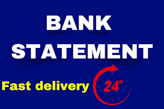 do prepare financial statements, bank reconciliation for you