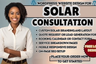 solar consultation website, solar energy website, renewable energy website
