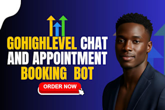 set up a gohighlevel ai voice agent for appointment booking chat bot virtual aid
