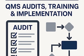 deliver expert iso 9001 audits, training, and reviews