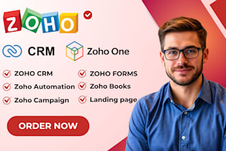 setup zoho CRM, zoho one, zoho email campaigns, zoho one, zoho form, zoho sites