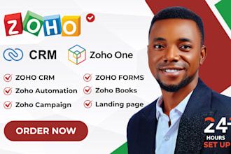 do zoho crm, zoho one, zoho campaign, zoho forms, zoho books, zoho landing page