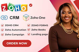setup zoho CRM, zoho one, zoho email campaigns, zoho one, zoho form, zoho sites