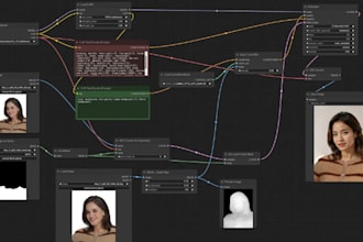 create an ai influencer comfyui workflow for images and nsfw support