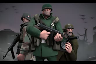 custom sfm character model, port sfm model, garrys mod, 3d nsfw animation, vfx