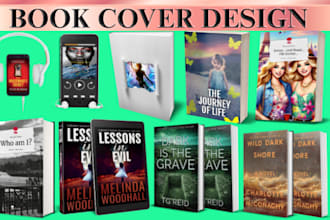 design book cover, book cover design ebook cover design kindle cover book design