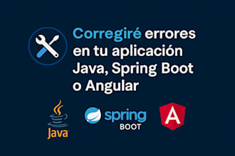corregir errores en tu aplicacion java angular o spring boot