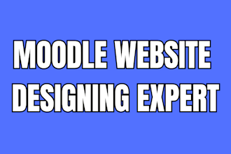 build and design your moodle website for education or training