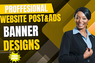 design amazing google ads banner , web header, product banner, adword design