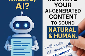 humanize ai generated content to sound natural and real