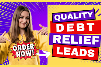 generate debt relief leads debt settlement debt relief leads debt relief website