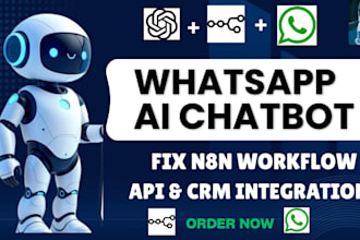 whatsapp automation whatsapp ai chatbot fix whatsapp flow n8n automation