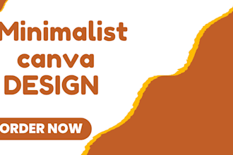 design minimalist canva website canva expert canva website design