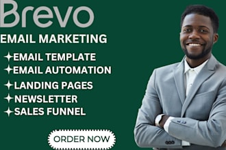 set up brevo email campaign sendinblue email automation brevo newsletter design