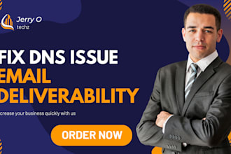 fix dns domain records spf, dkim, dmarc gsuite for email inbox deliverability