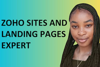 build responsive zoho sites landing pages and websites that convert