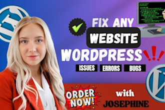 fix wordpress issues wordpress bug fix wordpress website fix