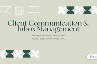 manage your inbox and client communication