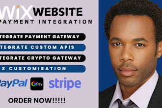wix payment integration stripe revolut klarna paypal shopify applepay xendit