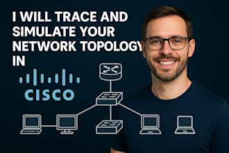 design a professional, scalable network topology diagram