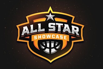 do professional logo for basketball and sports events in 24h