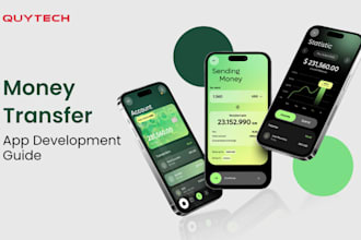 develop fintech app money transfer app loan app p2p payment app bank app