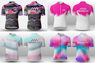 design professional and stylish cycling jersey
