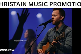 market your christian, gospel, or worship music to real faith based audiences