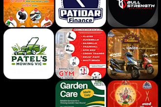 design professional logo, flyer, instagram post, visiting card etc
