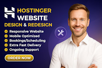 hostinger website design hostinger wordpress website hostinger redesign fix help