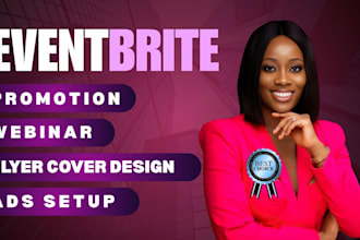 eventbrite website promotion, event promotion ticket sales, cover flyer design