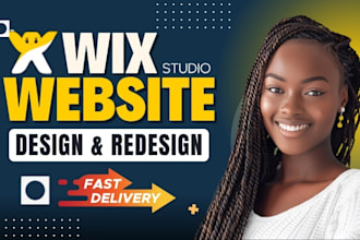 wix studio, wix studio website, wix website, wix landing page wix website design